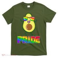 Funny LGBT Pride Avocado T-Shirt thumb 0