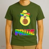 Funny LGBT Pride Avocado T-Shirt thumb 3