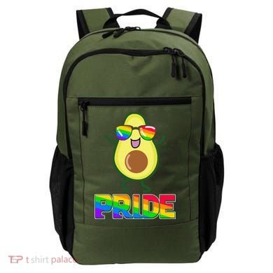 Funny LGBT Pride Avocado Backpack