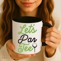 Funny Lets Par Tee Golf Tee Coffee Mug thumb 3