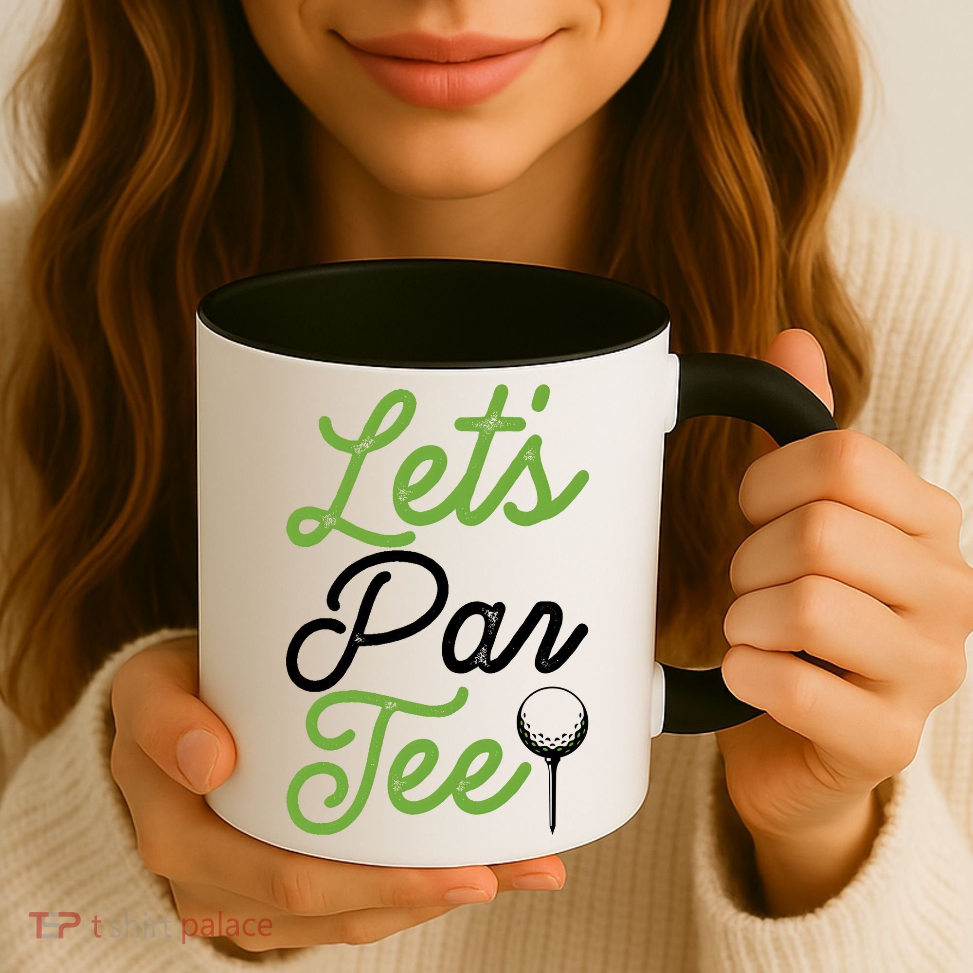 Funny Lets Par Tee Golf Tee Coffee Mug