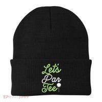 Funny Lets Par Tee Golf Tee Beanie thumb 0