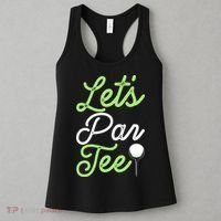 Funny Lets Par Tee Golf Tee Women's Tank Top thumb 3