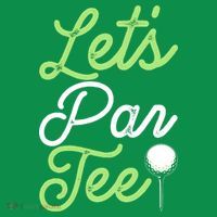 Funny Lets Par Tee Golf Tee Long Sleeve Shirt thumb 2