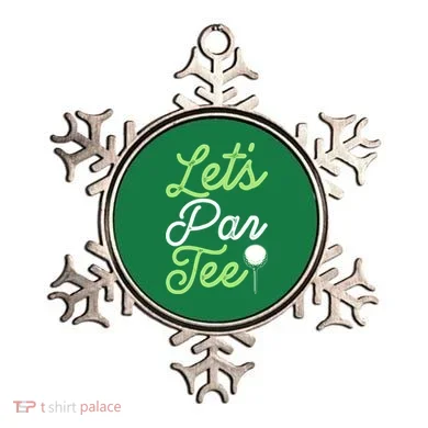 Funny Lets Par Tee Golf Tee Ornament