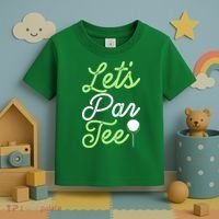 Funny Lets Par Tee Golf Tee Toddler T-Shirt thumb 3