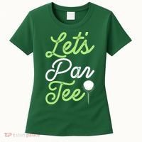 Funny Lets Par Tee Golf Tee Women's T-Shirt thumb 0