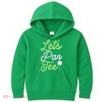 Funny Lets Par Tee Golf Tee Kids Hoodie thumb 0