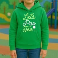 Funny Lets Par Tee Golf Tee Kids Hoodie thumb 3