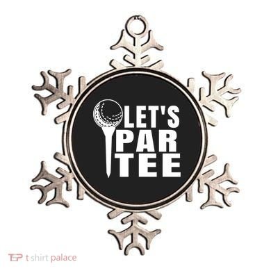 Funny Let's Par Tee Funny Golf For Golfer Partee Ornament