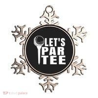Funny Let's Par Tee Funny Golf For Golfer Partee Ornament thumb 0