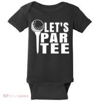 Funny Let's Par Tee Funny Golf For Golfer Partee Baby Bodysuit thumb 0