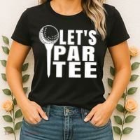 Funny Let's Par Tee Funny Golf For Golfer Partee Women's T-Shirt thumb 2