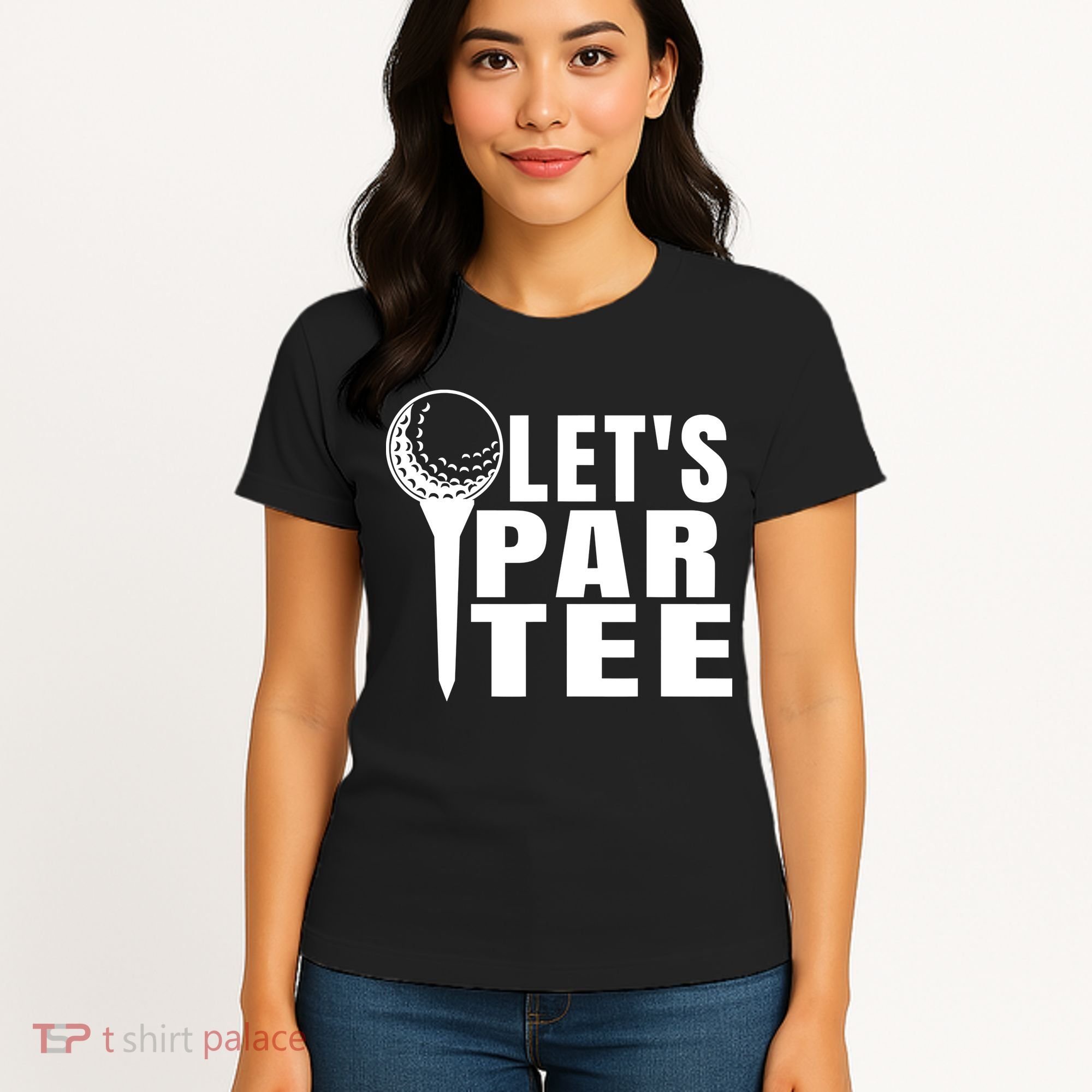 Funny Let's Par Tee Funny Golf For Golfer Partee Women's T-Shirt