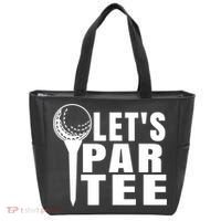 Funny Let's Par Tee Funny Golf For Golfer Partee Tote Bag thumb 0