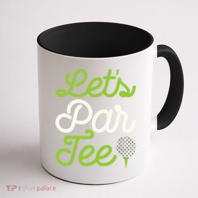 Funny Lets Par Golf Player Golfer Dad Papa Gift Coffee Mug back