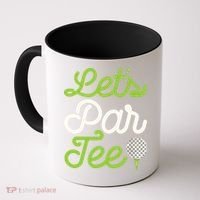 Funny Lets Par Golf Player Golfer Dad Papa Gift Coffee Mug thumb 0
