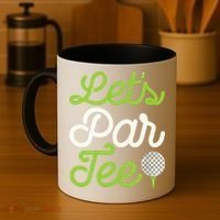 Funny Lets Par Golf Player Golfer Dad Papa Gift Coffee Mug thumb 4