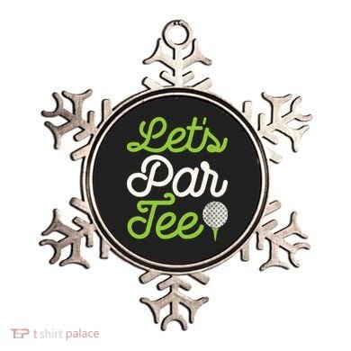 Funny Lets Par Golf Player Golfer Dad Papa Gift Ornament