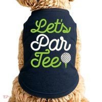 Funny Lets Par Golf Player Golfer Dad Papa Gift Doggie Tank thumb 0