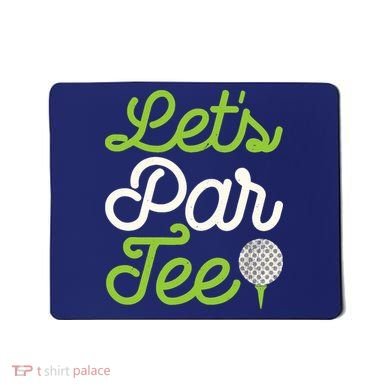 Funny Lets Par Golf Player Golfer Dad Papa Gift Mousepad