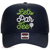 Funny Lets Par Golf Player Golfer Dad Papa Gift Hat thumb 0