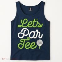 Funny Lets Par Golf Player Golfer Dad Papa Gift Tank Top thumb 2