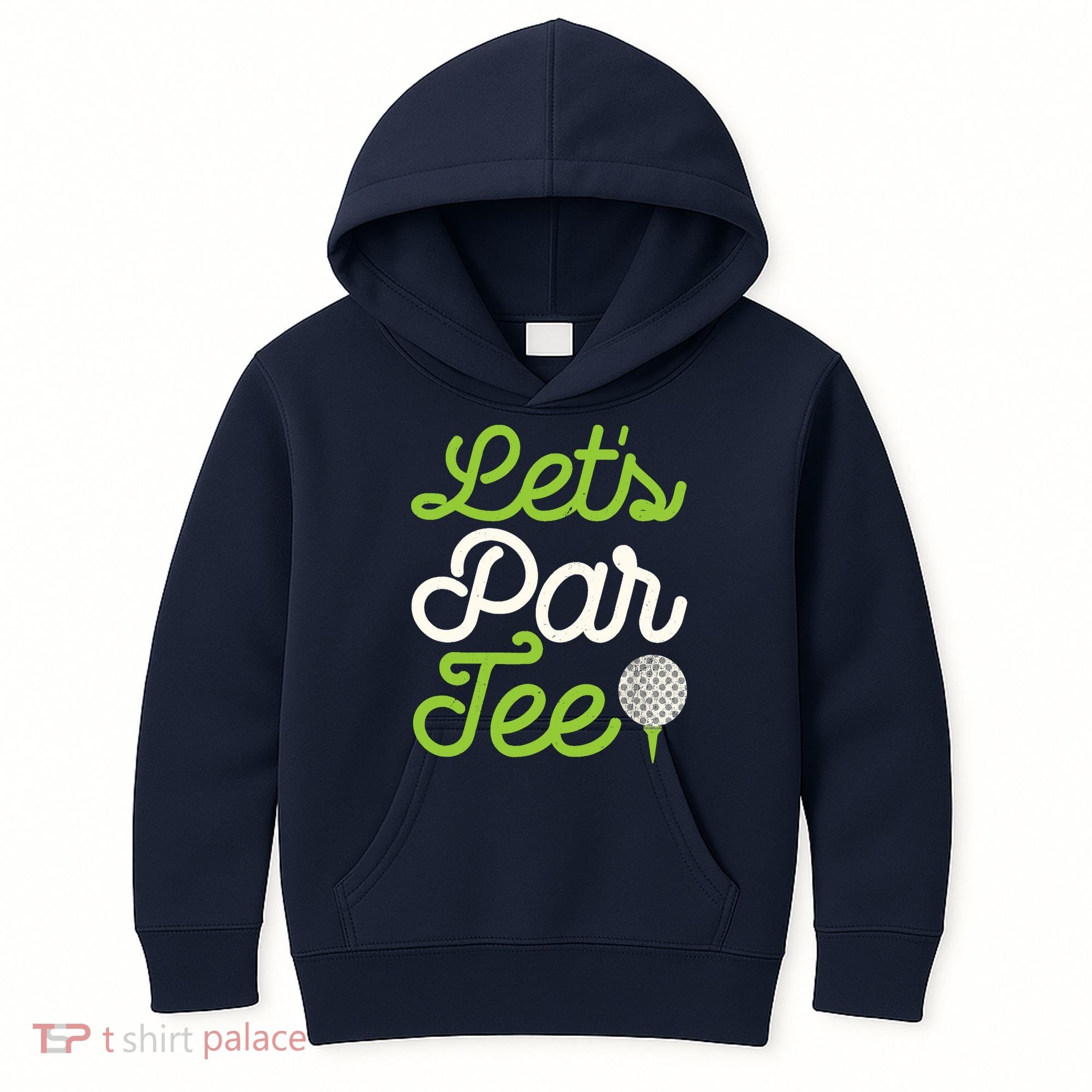 Funny Lets Par Golf Player Golfer Dad Papa Gift Kids Hoodie