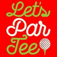 Funny Lets Par Golf Player Golfer Dad Papa Gift Santa Hat thumb 1