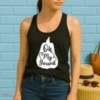 Fall Leaves Pumpkin Lovers Oh My Gourd I Love Fall Season Women's Tank Top thumb 2