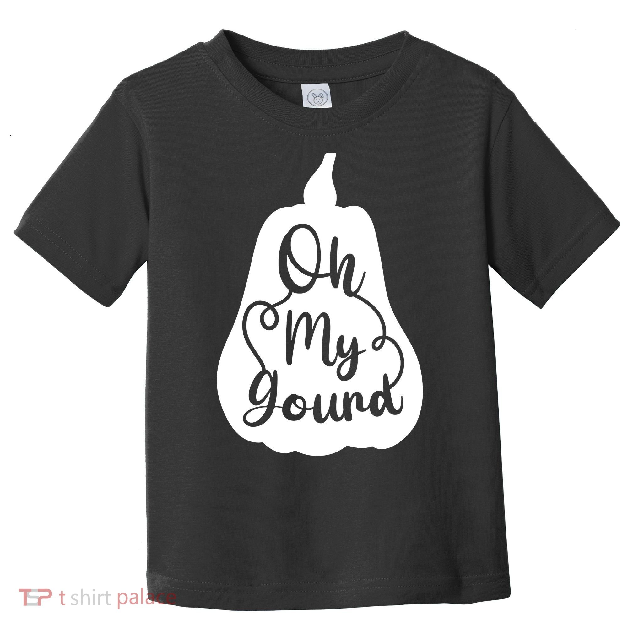 Fall Leaves Pumpkin Lovers Oh My Gourd I Love Fall Season Toddler T-Shirt
