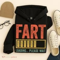 Fart Loading Please Wait Dad Joke Fathers Day Hoodie thumb 4