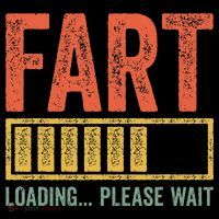 Fart Loading Please Wait Dad Joke Fathers Day Button thumb 1