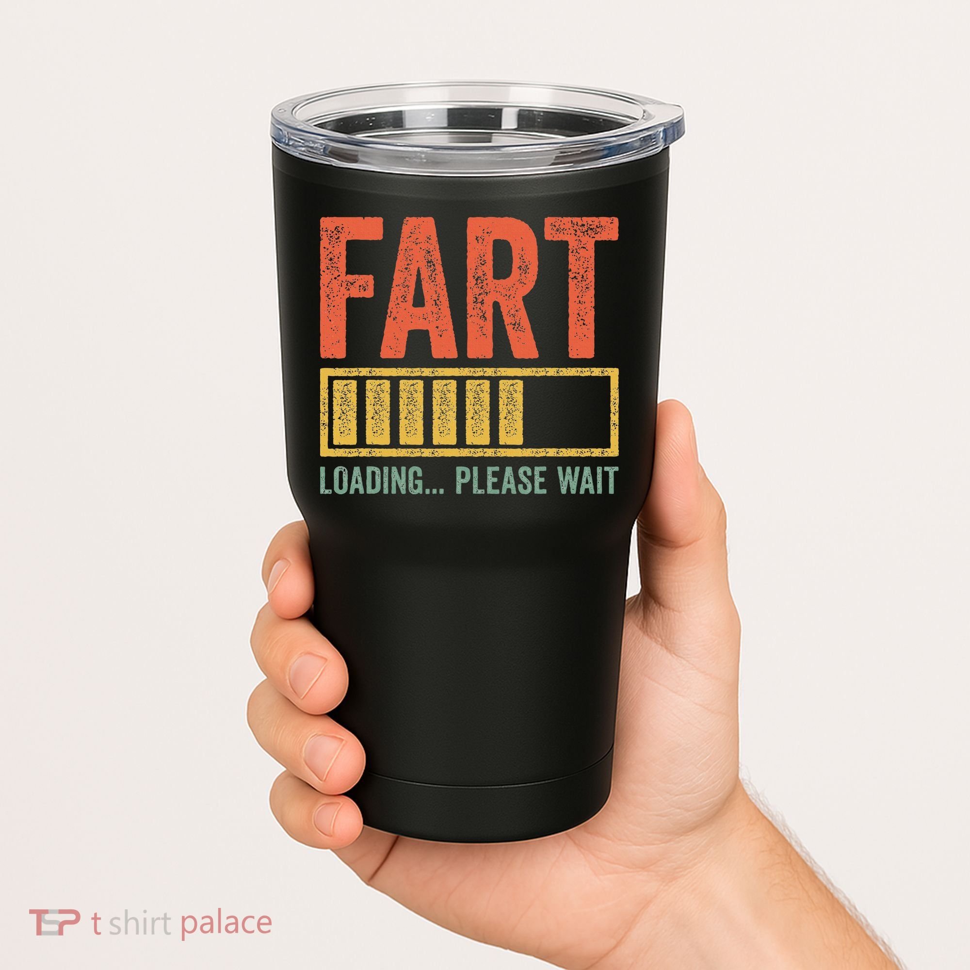 Fart Loading Please Wait Dad Joke Fathers Day Tumbler