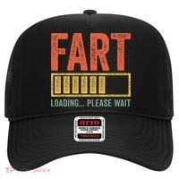 Fart Loading Please Wait Dad Joke Fathers Day Hat thumb 0
