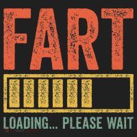 Fart Loading Please Wait Dad Joke Fathers Day Hat thumb 2