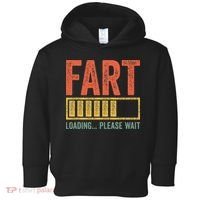 Fart Loading Please Wait Dad Joke Fathers Day Toddler Hoodie thumb 0
