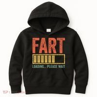 Fart Loading Please Wait Dad Joke Fathers Day Kids Hoodie thumb 0
