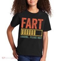 Fart Loading Please Wait Dad Joke Fathers Day Kids T-Shirt thumb 2