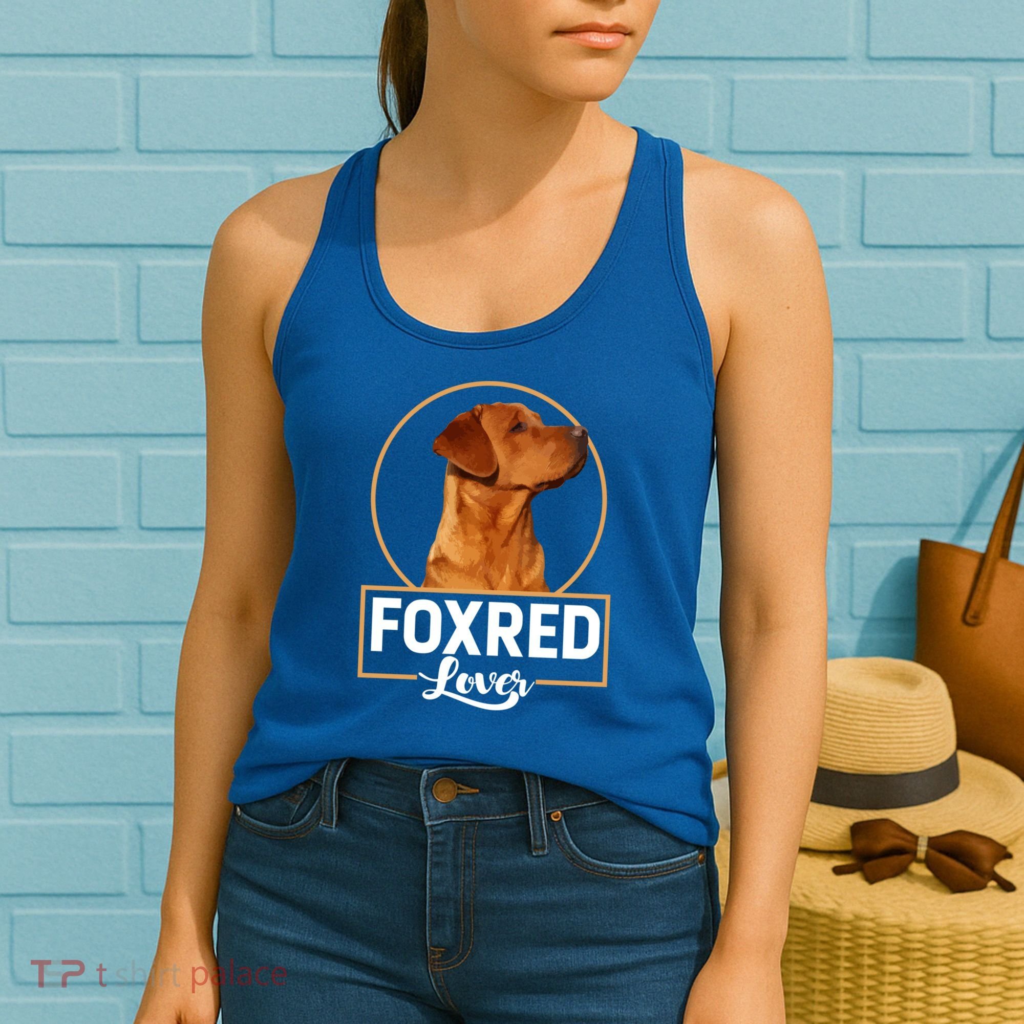 Foxred Lover Redfox Labrador Retriever Fox Red Gift Women's Tank Top