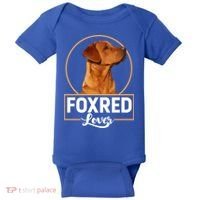 Foxred Lover Redfox Labrador Retriever Fox Red Gift Baby Bodysuit thumb 0