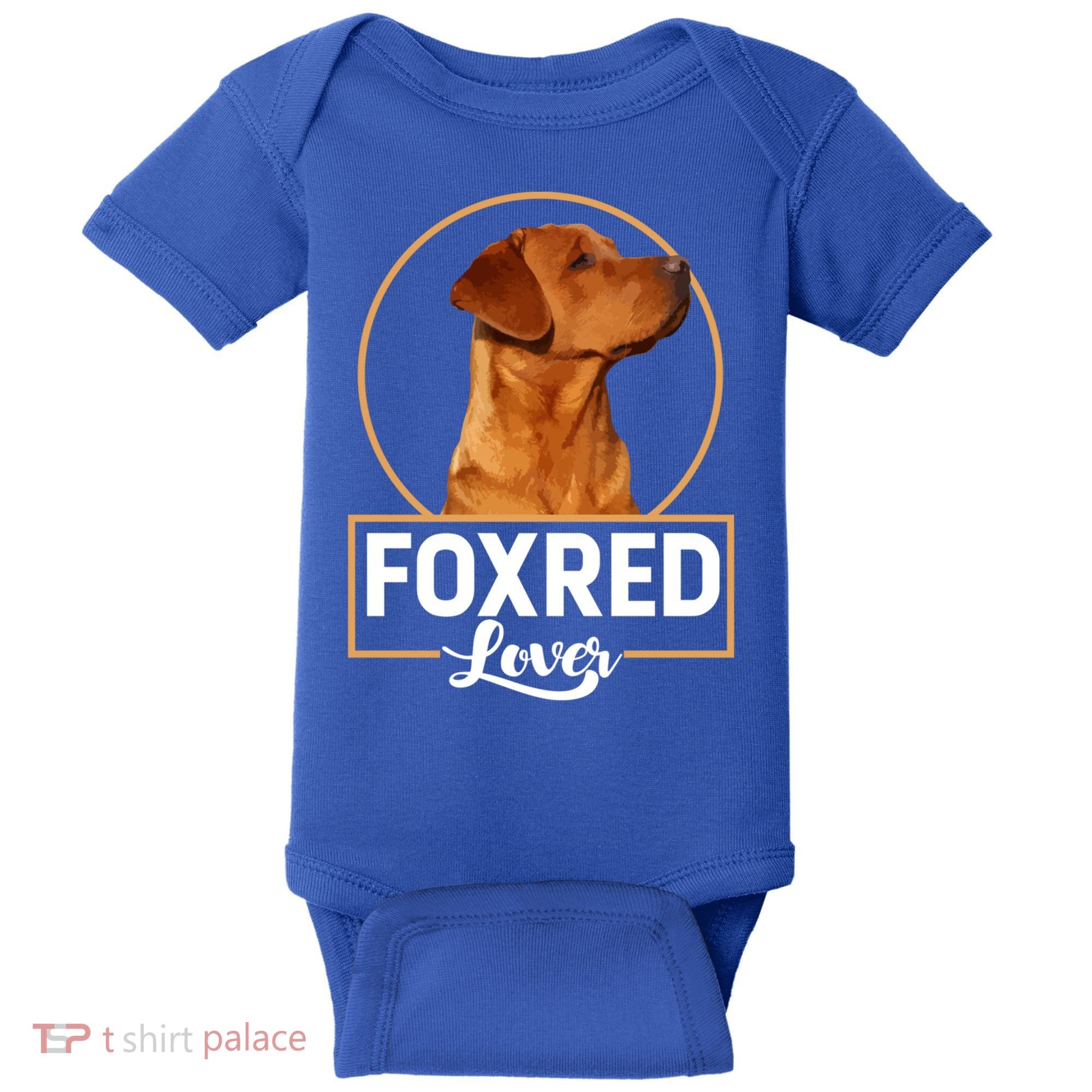 Foxred Lover Redfox Labrador Retriever Fox Red Gift Baby Bodysuit