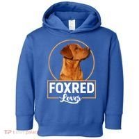 Foxred Lover Redfox Labrador Retriever Fox Red Gift Toddler Hoodie thumb 0
