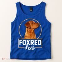 Foxred Lover Redfox Labrador Retriever Fox Red Gift Tank Top thumb 2