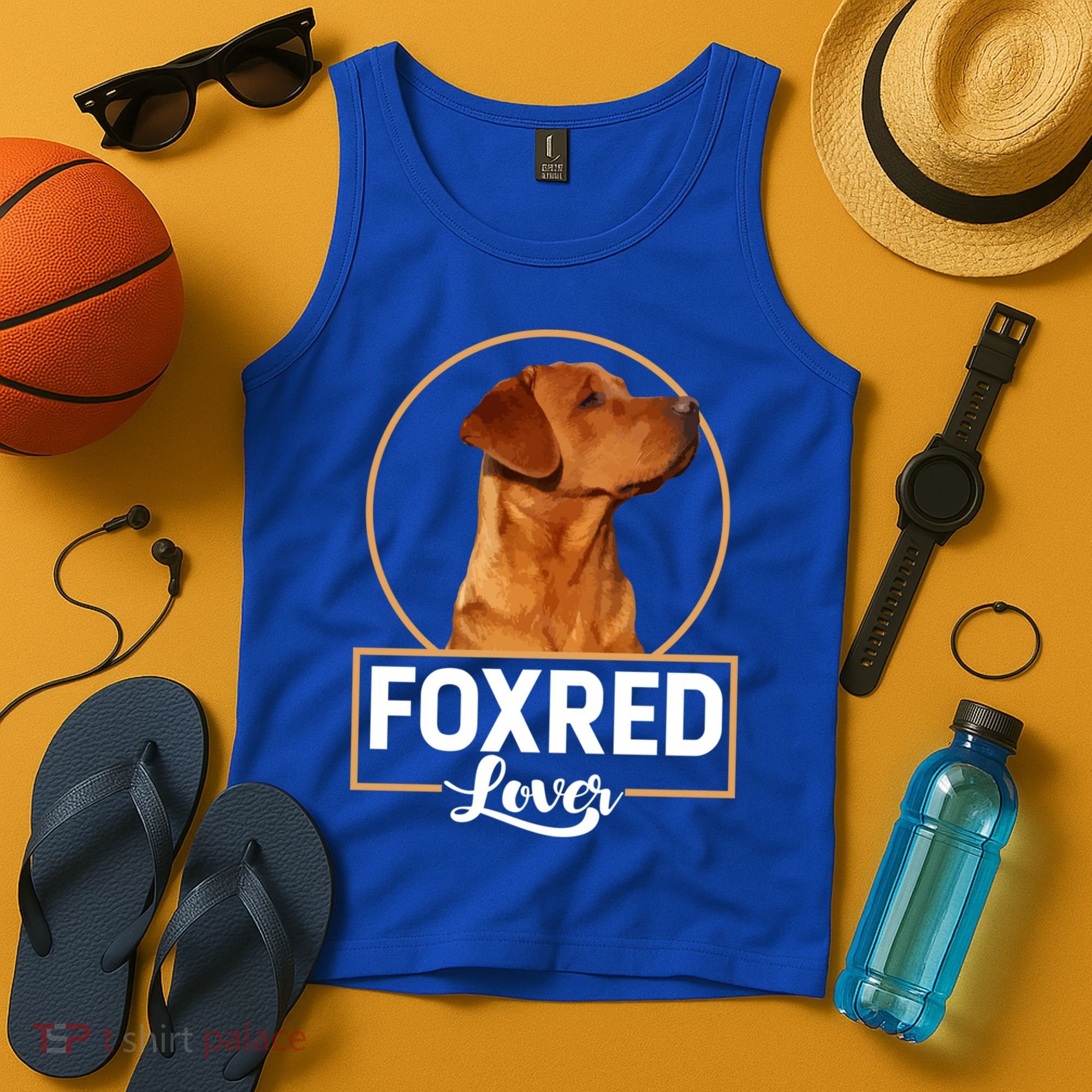 Foxred Lover Redfox Labrador Retriever Fox Red Gift Tank Top