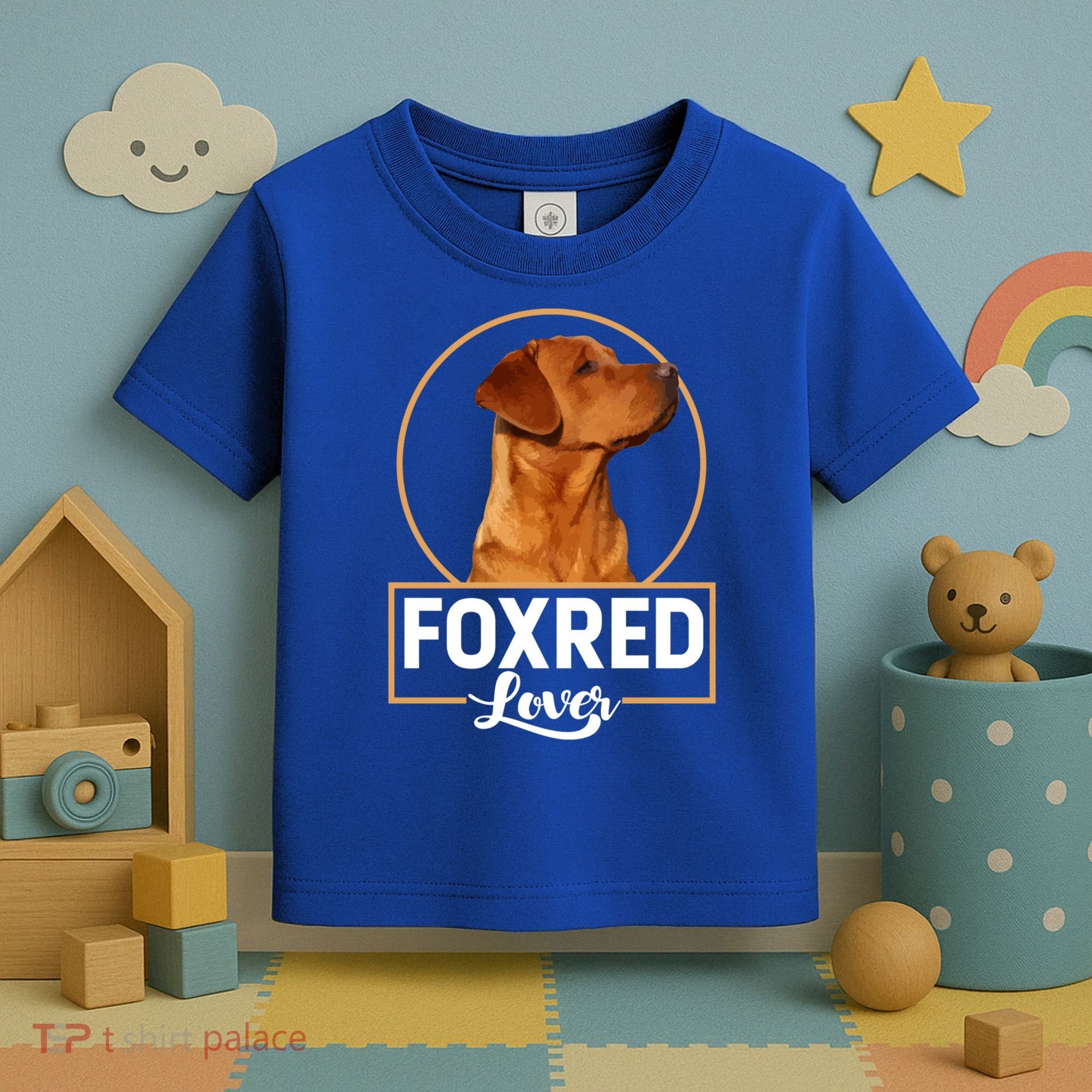 Foxred Lover Redfox Labrador Retriever Fox Red Gift Toddler T-Shirt
