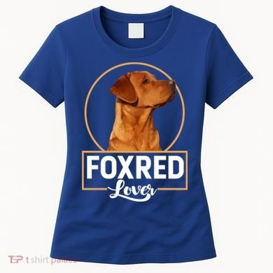 Foxred Lover Redfox Labrador Retriever Fox Red Gift Women's T-Shirt