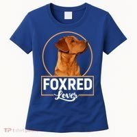 Foxred Lover Redfox Labrador Retriever Fox Red Gift Women's T-Shirt thumb 0