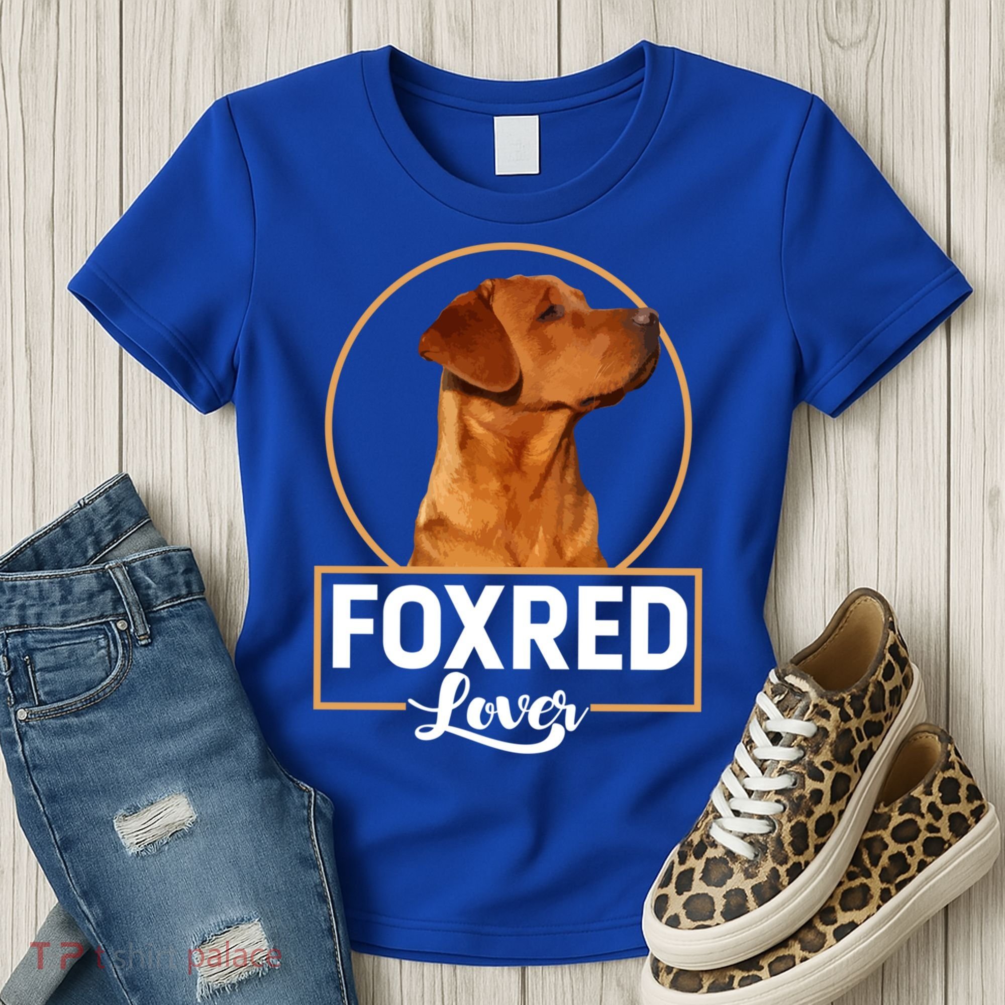 Foxred Lover Redfox Labrador Retriever Fox Red Gift Women's T-Shirt