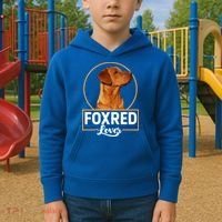 Foxred Lover Redfox Labrador Retriever Fox Red Gift Kids Hoodie thumb 2
